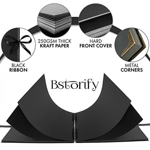 Album kolekcjonerski 28 x 28 cm, z 80 białymi stronami, album do scrap - obrazek 6