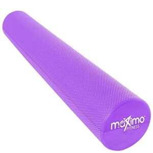 Maximo Fitness Wałek piankowy - długie rolki do ćwiczeń i masażu, 90 cm x 15 cm