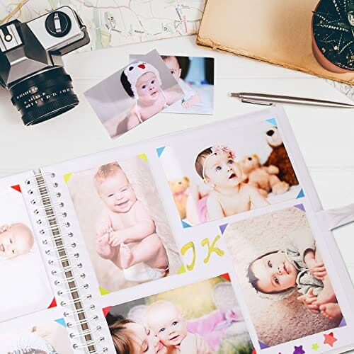 Vienrose Album fotograficzny 30 x 30 cm Album spiralny do samodzielneg - obrazek 4