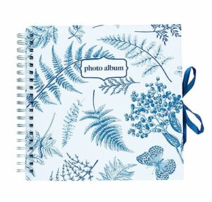 Grupo Erik Blue Nature Photo Album Scrapbook | 10.2 x 10.2 inches / 26