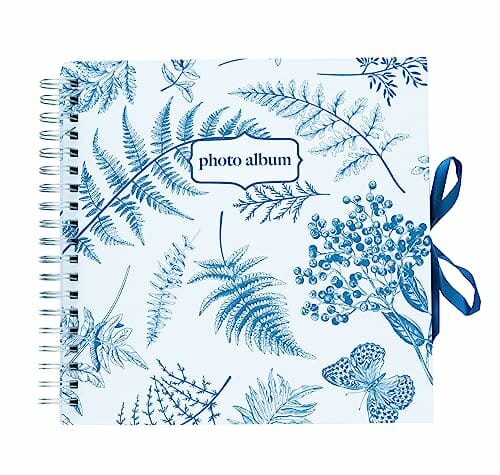 Grupo Erik Blue Nature Photo Album Scrapbook | 10.2 x 10.2 inches / 26