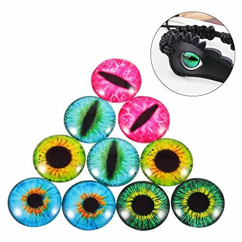 TSKDKIT 100 szt. przezroczyste szkło kaboszonowe 25 mm - szklane koraliki do biżuterii, płytki kopułowe, wazon - rękodzieło - obrazek 3