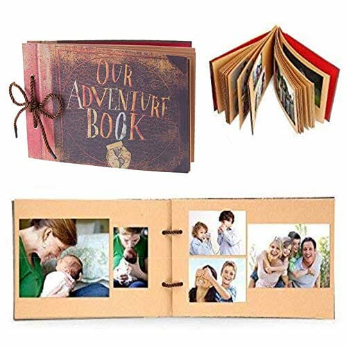 Awtlife Our Adventure Book Scrapbook - Akcesoria ślubne DIY: Rodzinny album do scrapbookingu z zestawem akcesoriów Pixar - obrazek 7