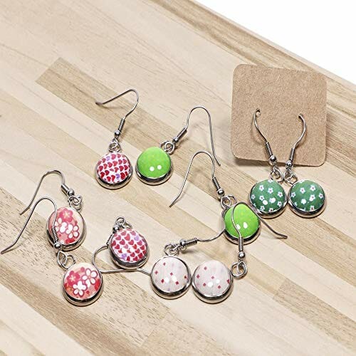 TSKDKIT 100 szt. przezroczyste szkło kaboszonowe 25 mm - szklane koraliki do biżuterii, płytki kopułowe, wazon - rękodzieło - obrazek 2