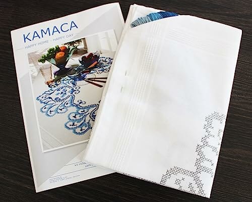 KAMACA Zestaw do Haftowania Ściegiem Krzyżykowym, Wstępnie Narysowany, - obrazek 2