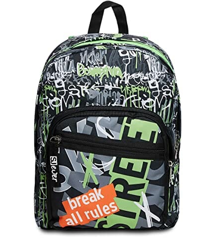 Plecak chłopięcy SJ Gang, czarny, Einheitsgröße - nowoczesny wybór dla Twojego dziecka - obrazek 5