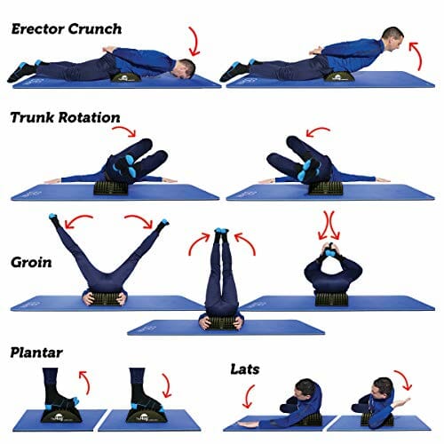 BackBaller.com Rolling Evolved The Hog – trening jeża Pilates / napinacz pleców / trener brzucha / mata AB: Innowacyjne narzędzie do treningu i masażu - obrazek 4