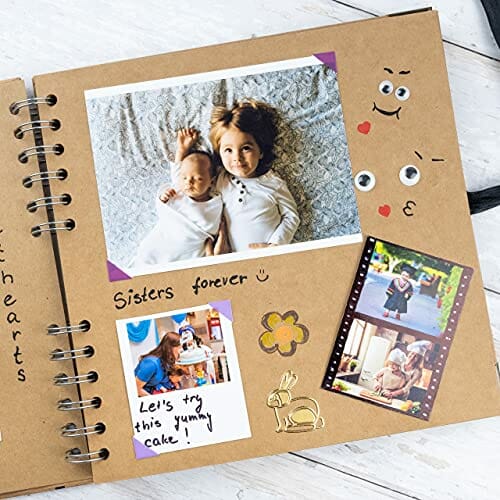Bstorify Album fotograficzny do scrapbookingu, 60 stron (21 x 21 cm), - obrazek 2