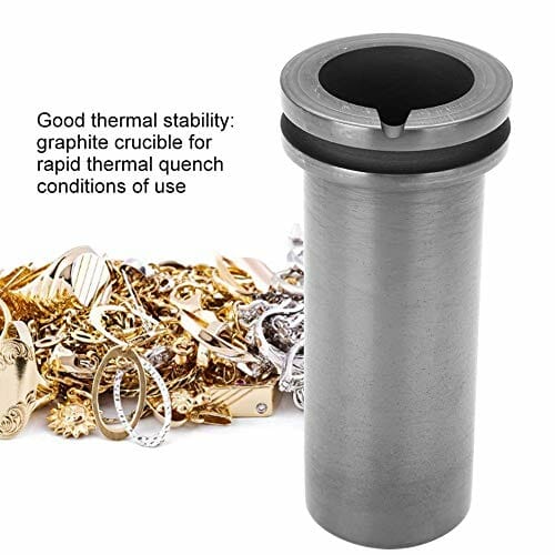 Tygiel grafitowy o wysokiej czystości, 3 kg - metalowa forma do topienia złota, srebra i mosiądzu - obrazek 8