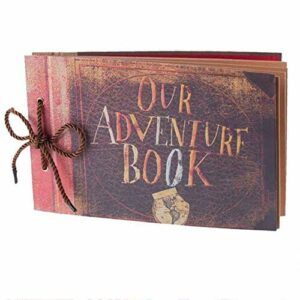 Awtlife Our Adventure Book Scrapbook - Akcesoria ślubne DIY: Rodzinny album do scrapbookingu z zestawem akcesoriów Pixar
