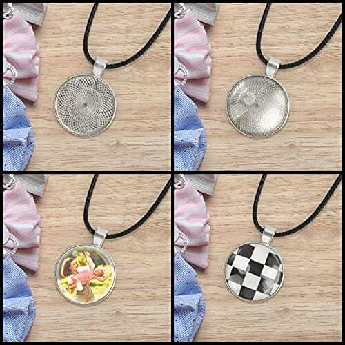 Kurtzy Zestaw zawieszek z kaboszonami do samodzielnego wykonania biżut - obrazek 4