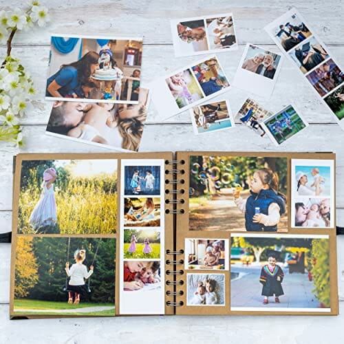 Bstorify Album fotograficzny do scrapbookingu, 60 stron (21 x 21 cm), - obrazek 4