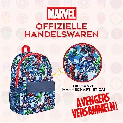 Marvel Plecak dla chłopców - Avengers i Spiderman | Plecaki szkolne dla dzieci - obrazek 2