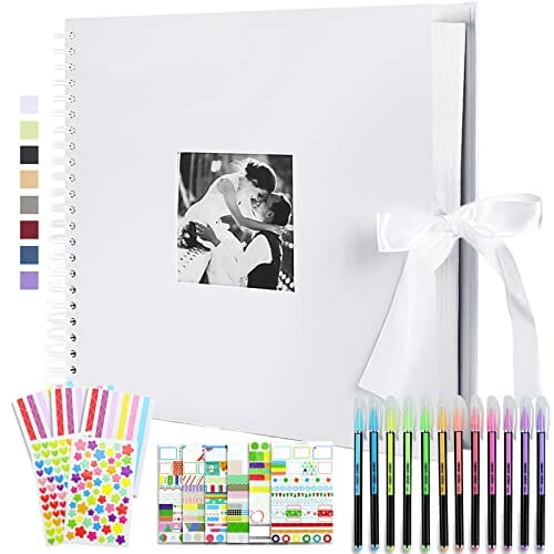 Vienrose Album fotograficzny 30 x 30 cm Album spiralny do samodzielneg