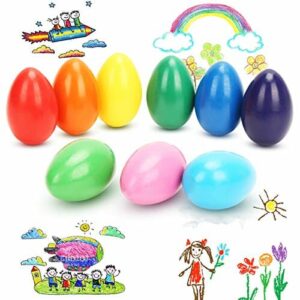 Kredki dla Małych Dzieci - Zmywalne Woskowe dla Niemowląt, Bezpieczne