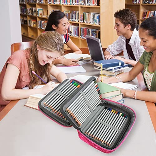 Zestaw 72 otworów, Ołówek szkolny, piórnik szkolny, torba na ołówek, k - obrazek 2