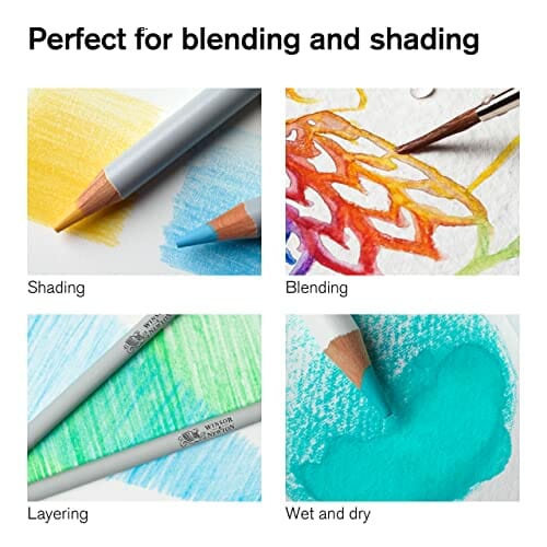 Winsor & Newton 0490015 precyzyjne kredki akwarelowe w zestawie, 24 ży - obrazek 10