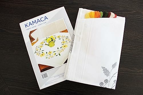 KAMACA Zestaw Haftowania Sonnenschein Ścieg Krzyżykowy Wstępnie Naryso - obrazek 2