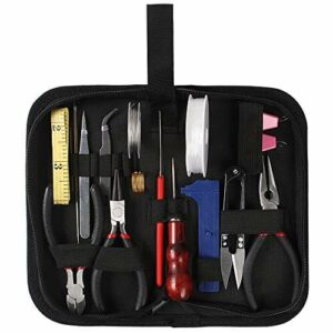 Kulannder Zestaw narzędzi do produkcji biżuterii, 22 szt., zawiera szc