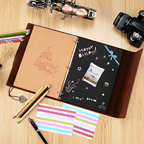 ZEEYUAN album fotograficzny do samodzielnego ozdobienia, 60 stron, 18x - obrazek 5