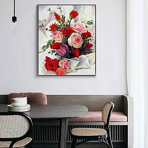 Zestaw do malowania diamentami 5D - kompletny zestaw dla dorosłych i początkujących - obrazek 3