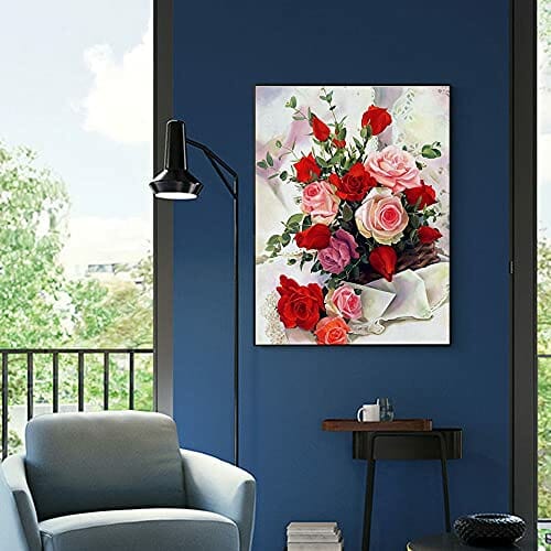 Zestaw do malowania diamentami 5D - kompletny zestaw dla dorosłych i początkujących - obrazek 5