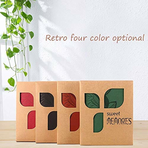 ZEEYUAN Album fotograficzny do samodzielnego ozdobienia, 60 stron, 18 - obrazek 2