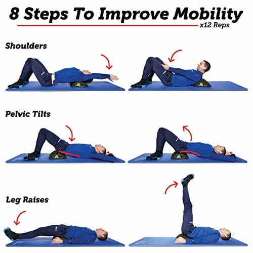 BackBaller.com Rolling Evolved The Hog – trening jeża Pilates / napinacz pleców / trener brzucha / mata AB: Innowacyjne narzędzie do treningu i masażu - obrazek 5