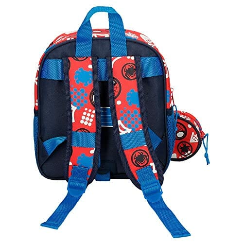 Plecak dziecięcy Marvel Spidey and Friends - Adaptacyjny, Czerwony, 21x25x10 cms, Poliester, 5,25L - obrazek 7