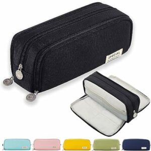 Piórnik dla nastolatek i dziewcząt, 3 przegródki, duża pojemność, do s