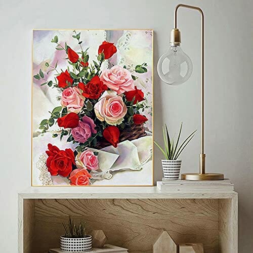 Zestaw do malowania diamentami 5D - kompletny zestaw dla dorosłych i początkujących - obrazek 4