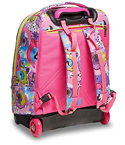 Sj Gang Big Trolley Fantabulous, Rosa - 2 w 1 z Crossover System, idealny do szkoły - obrazek 2