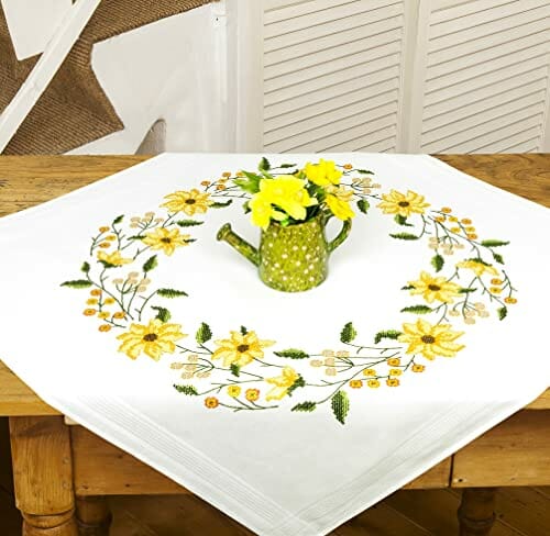 KAMACA Zestaw Haftowania Sonnenschein Ścieg Krzyżykowy Wstępnie Naryso - obrazek 6