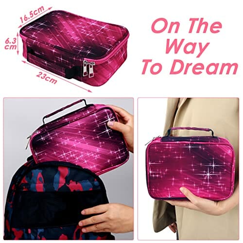 Zestaw 72 otworów, Ołówek szkolny, piórnik szkolny, torba na ołówek, k - obrazek 7