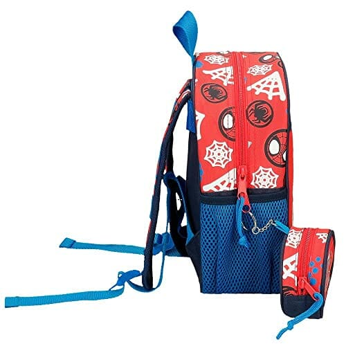 Plecak dziecięcy Marvel Spidey and Friends - Adaptacyjny, Czerwony, 21x25x10 cms, Poliester, 5,25L - obrazek 8