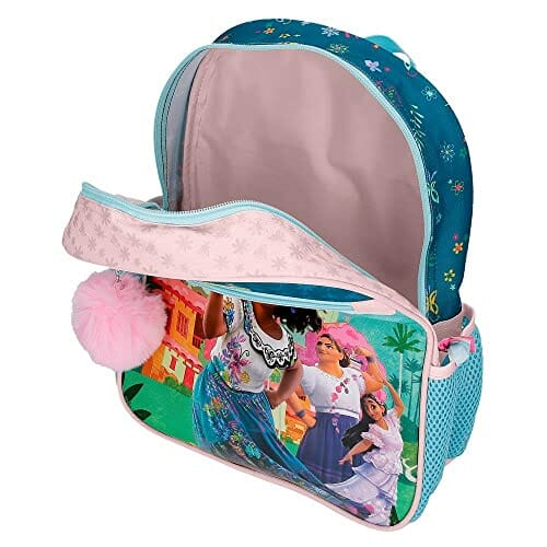 Disney Encanto Casita Los Madrigal - Wielobarwny Plecak szkolny 27x33x11 cms 9,8L Mikrofibra - obrazek 6