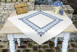 Kamaca Zestaw do haftowania pary zakochanych sów, bawełna, biały/wielo