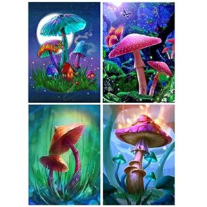 DCIDBEI - 5D Diamond Painting: Magiczne Grzyby - Haft Ścieg Krzyżowy - DIY Craft - Oryginalny Prezent - Dekoracja Ściany Domu