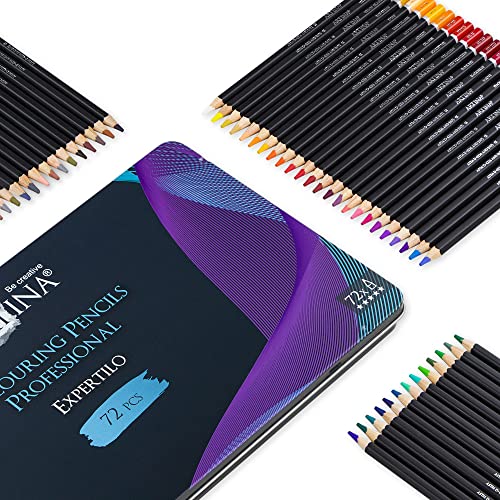 Artina Expertilo XL - zestaw 72 profesjonalnych kredek dla artystów do rysowania i malowania - obrazek 3