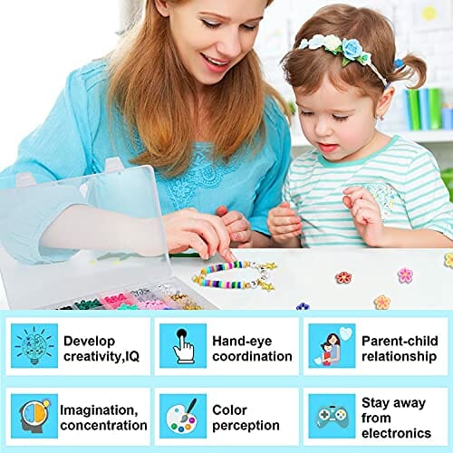 Gliniane Koraliki do Produkcji Biżuterii, Płaskie, z Gliny Polimerowej - obrazek 4