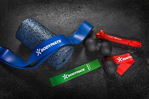 BODYMATE – wałek powięziowy, wałek treningowy do masażu indywidualnego i całego ciała, dla aktywnych sportowców, e-book w zestawie - obrazek 3