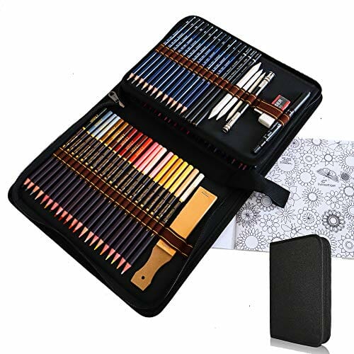 WRKEY - kompletny zestaw rysunkowy 96 sztuk dla dzieci, dorosłych i artystów - obrazek 4