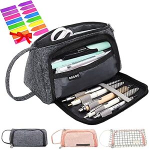 Dusor Piórnik dla dziewcząt - duży, pojemny, na długopisy, z 3 przegródkami