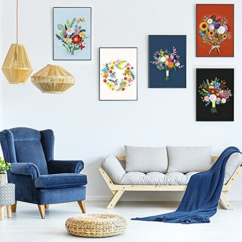 Zestaw startowy do haftowania dla początkujących - 5 sztuk, instrukcja, ramki, nić, narzędzia, dekoracja "zrób to sam" - obrazek 2