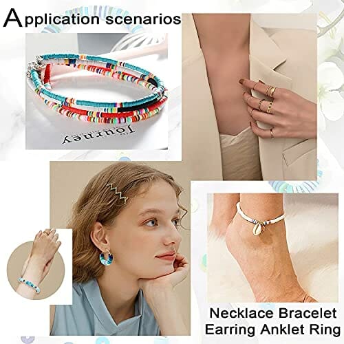 Gliniane Koraliki do Produkcji Biżuterii, Płaskie, z Gliny Polimerowej - obrazek 3