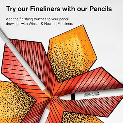 Winsor & Newton 0490015 precyzyjne kredki akwarelowe w zestawie, 24 ży - obrazek 3