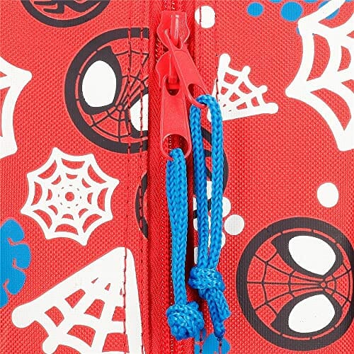 Plecak dziecięcy Marvel Spidey and Friends - Adaptacyjny, Czerwony, 21x25x10 cms, Poliester, 5,25L - obrazek 2