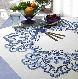 KAMACA Zestaw do Haftowania Ściegiem Krzyżykowym, Wstępnie Narysowany,