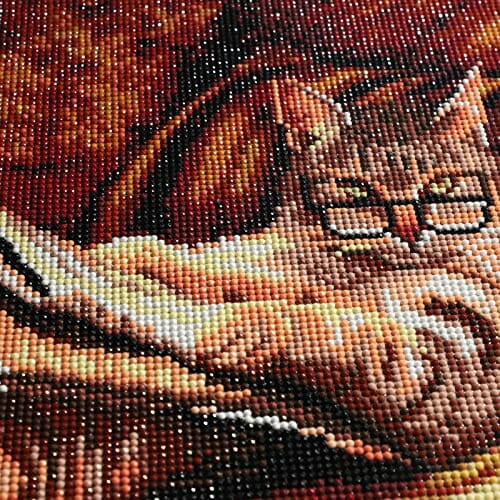 DIY 5D Diamentowy Obraz dla Kota - Zestawy Haftu Krzyżykowego z Pełnymi Diamentami - obrazek 8