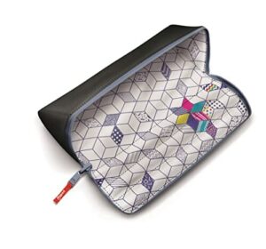 Maped – Kolorowy piórnik Peps z tkaniny do kolorowania – 12 mocnych kredek 12 flamastrów o długim życiu tusz – 100% bawełna tekstylny zamknięcie na zarysowania – niestandardowy – wzór owada: Kreatywny piórnik do kolorowania dla dzieci – 12 kredek i 12 flamastrów z trwałym tuszem – 100% bawełniany materiał – unikalny wzór owada.